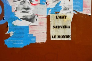 Art will save the world